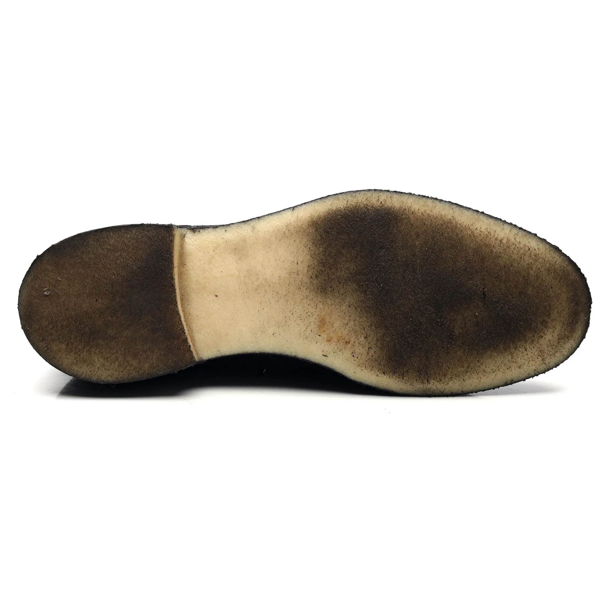 'Sahara' Black Suede Chukka Boots UK 8.5 F