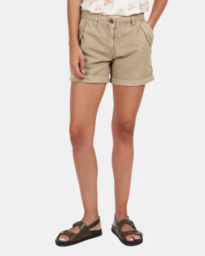SAMI WOVEN SHORT IN STRAW