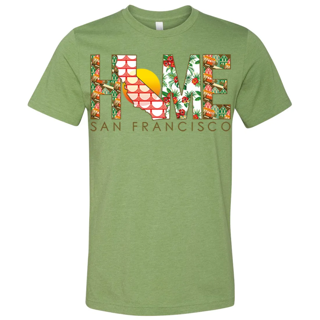 San Francisco Home Asst Colors Mens Lightweight Fitted T-Shirt/tee