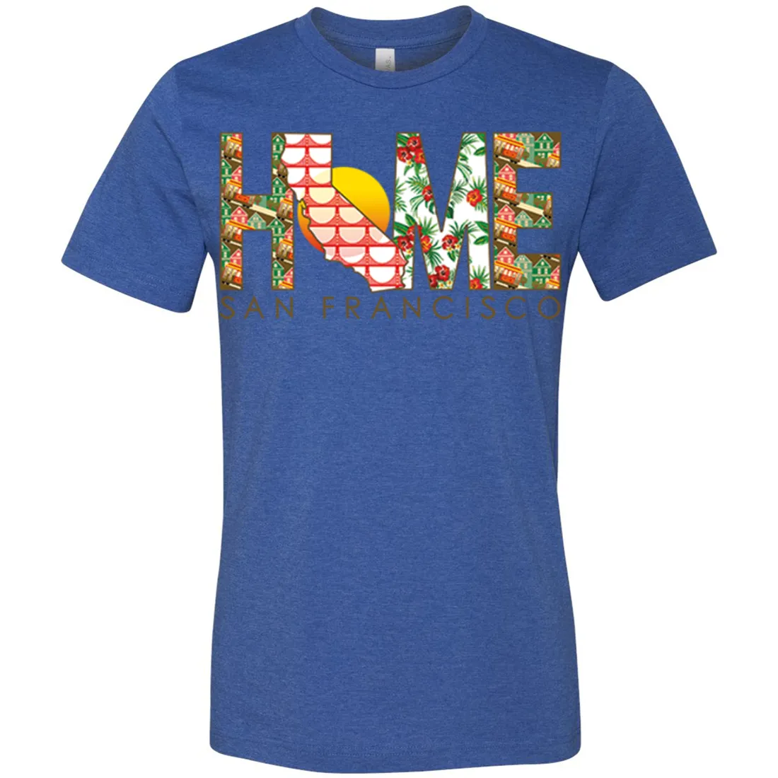 San Francisco Home Asst Colors Mens Lightweight Fitted T-Shirt/tee