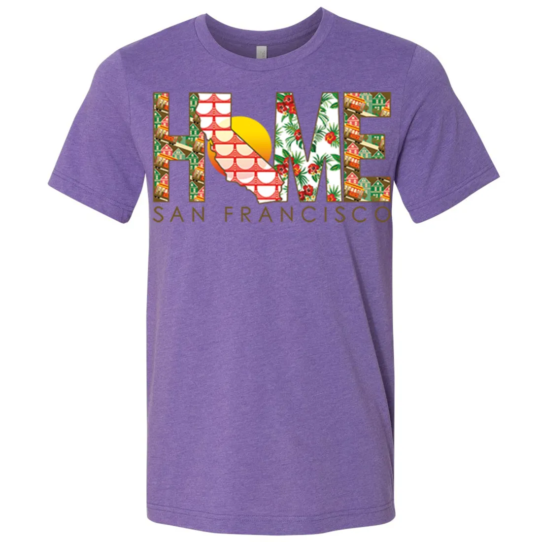 San Francisco Home Asst Colors Mens Lightweight Fitted T-Shirt/tee