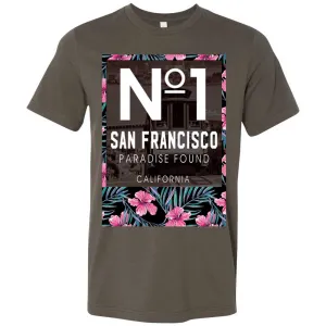 San Francisco No. 1 Paradise Found California Asst Colors Mens Fitted T-Shirt/tee