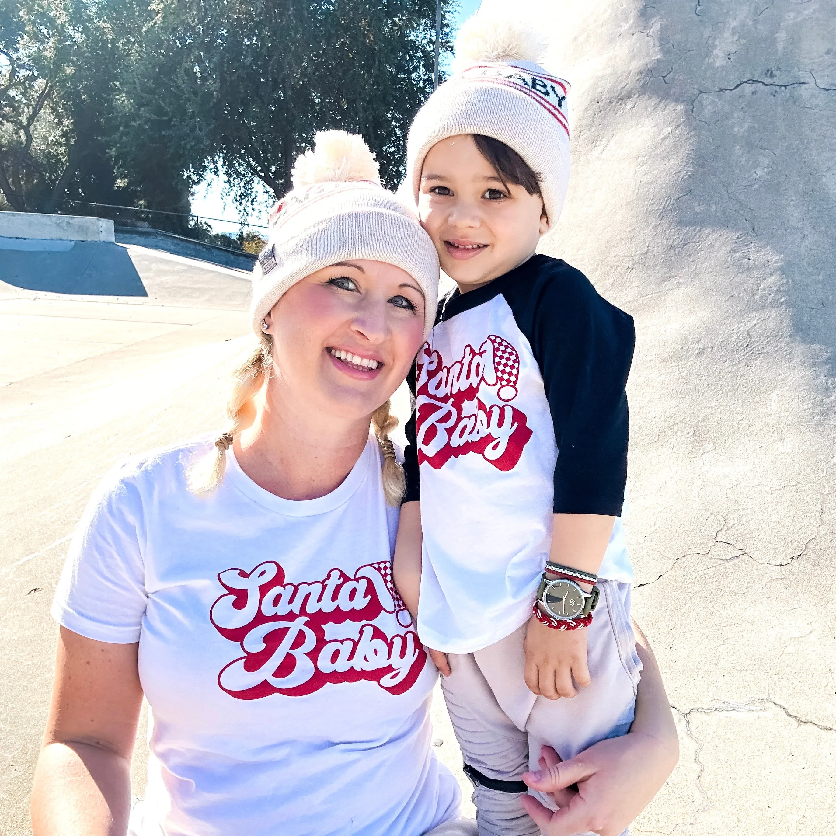 Santa Baby Fitted Women’s T-shirt!