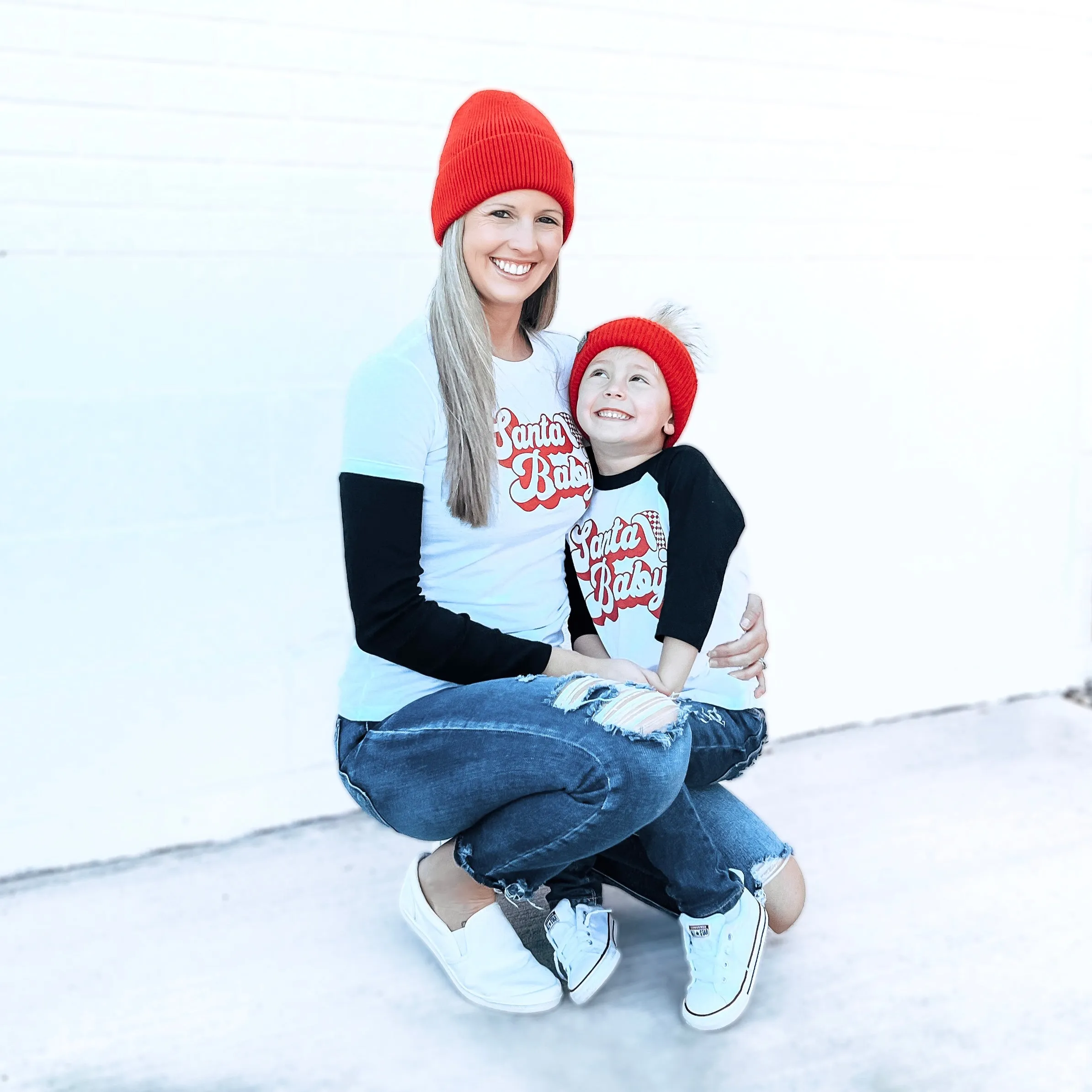 Santa Baby Fitted Women’s T-shirt!