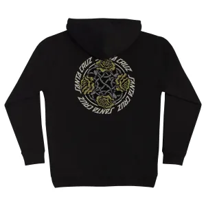 SANTA CRUZ Dressen Rose Solo Center Hoodie Black