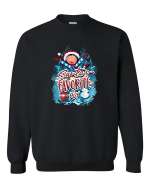 Santa favorite Boy sweatshirt, matching Christmas sweatshirt