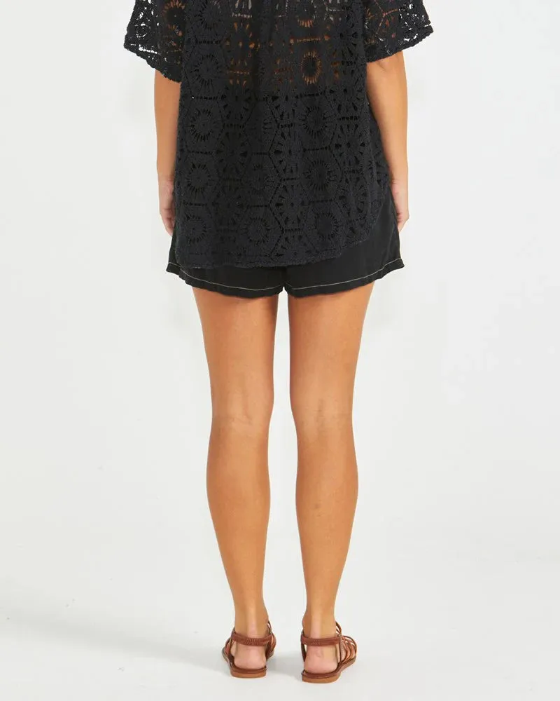 SASS SEVILLE SHORTS BLACK