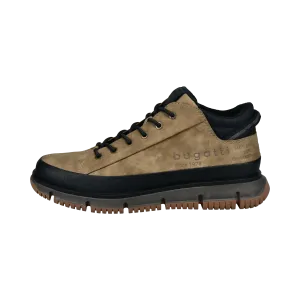 Schnürstiefel beige