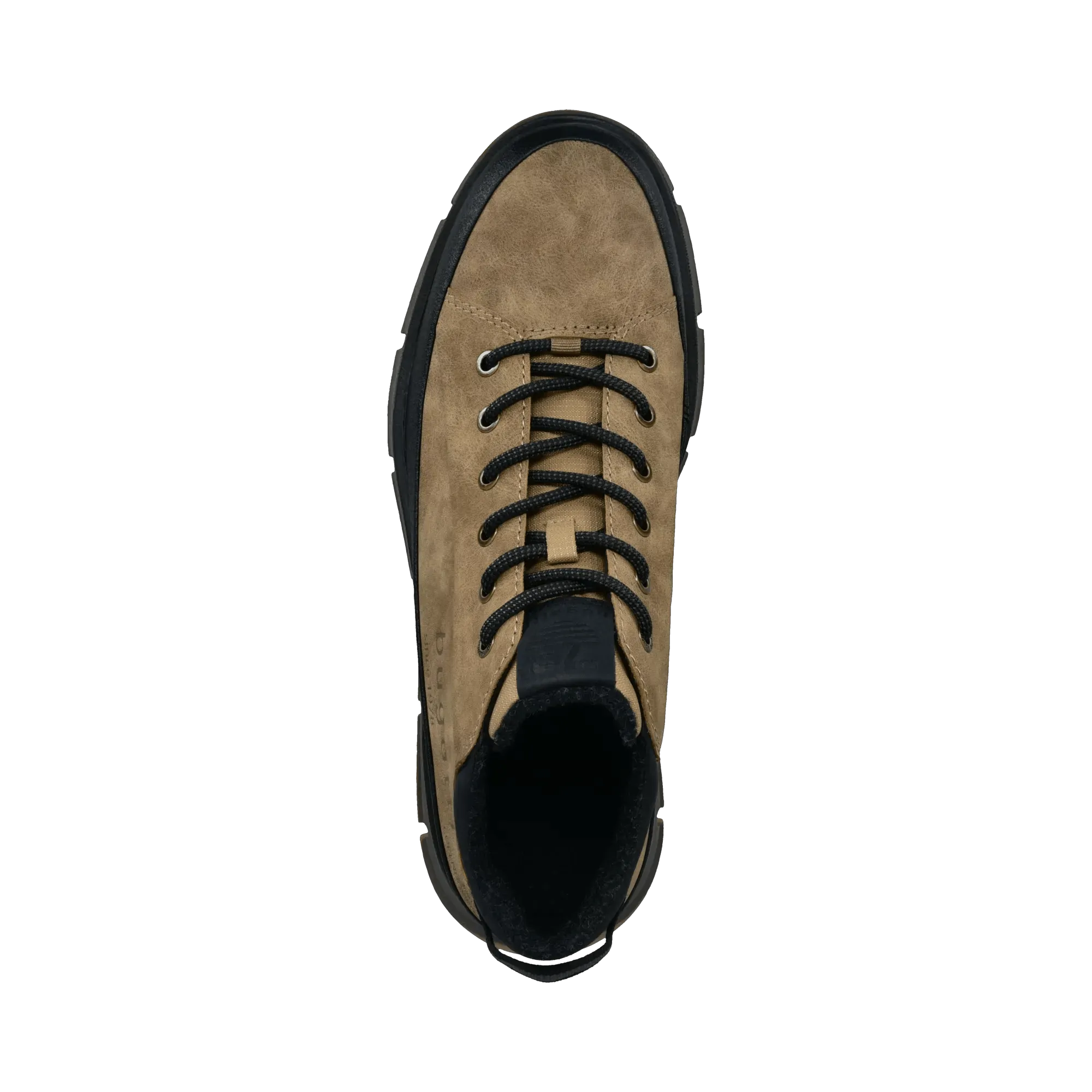 Schnürstiefel beige