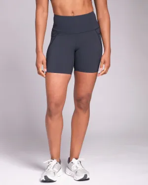 Sculpt High-Waisted 7" Shorts Outerspace Navy