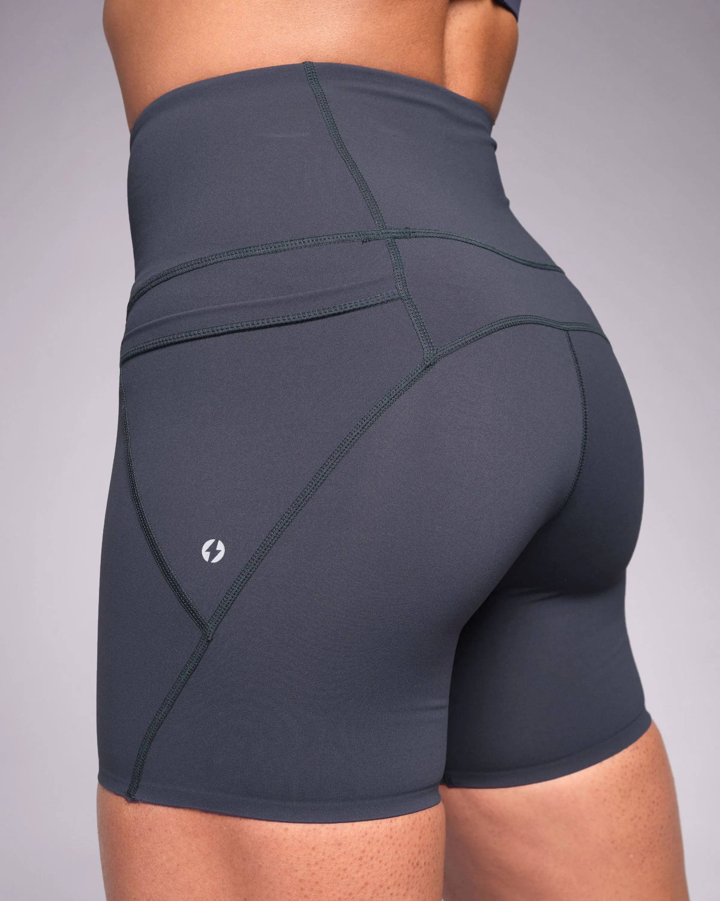 Sculpt High-Waisted 7" Shorts Outerspace Navy