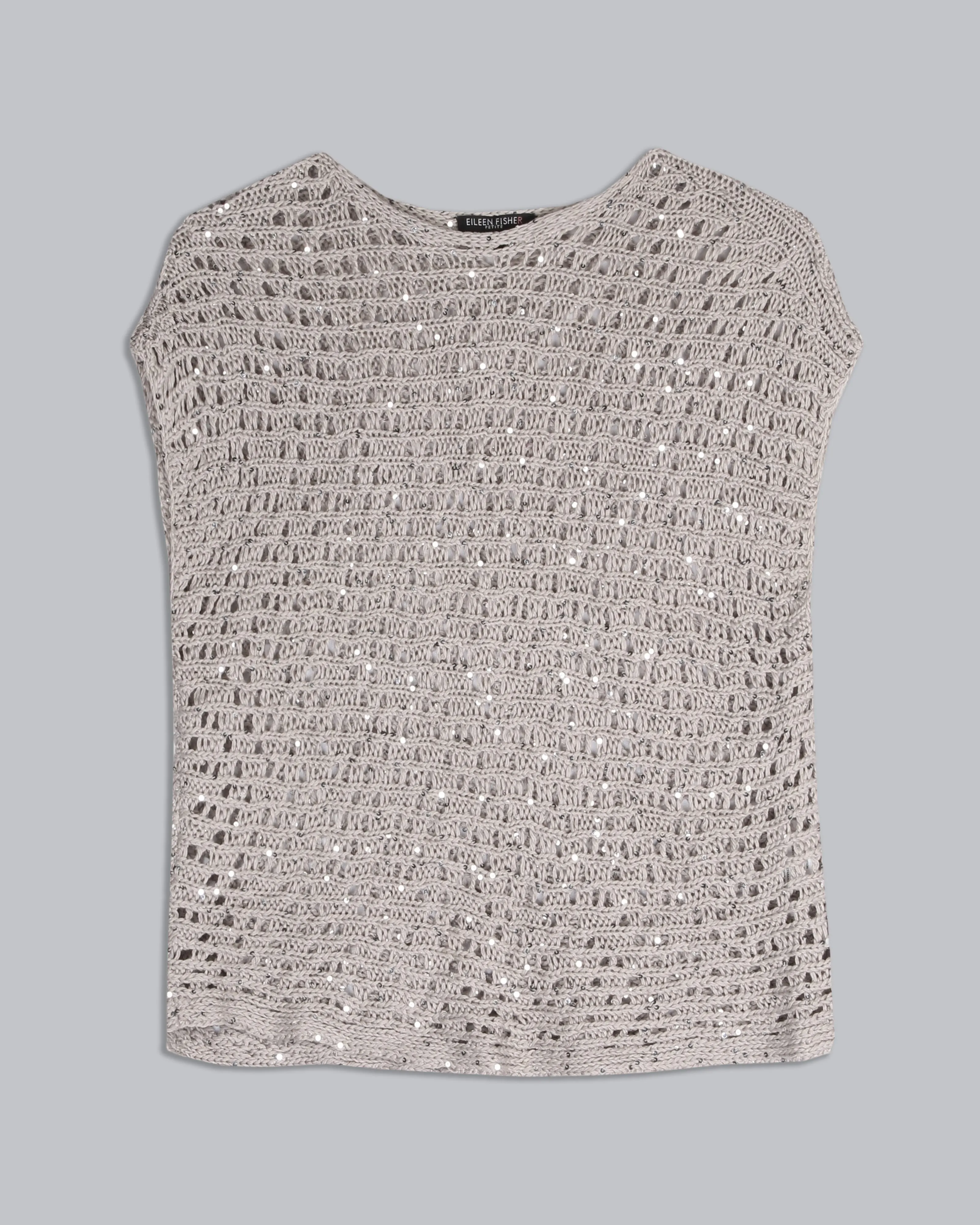 Sequins Chainmail Mesh Pullover