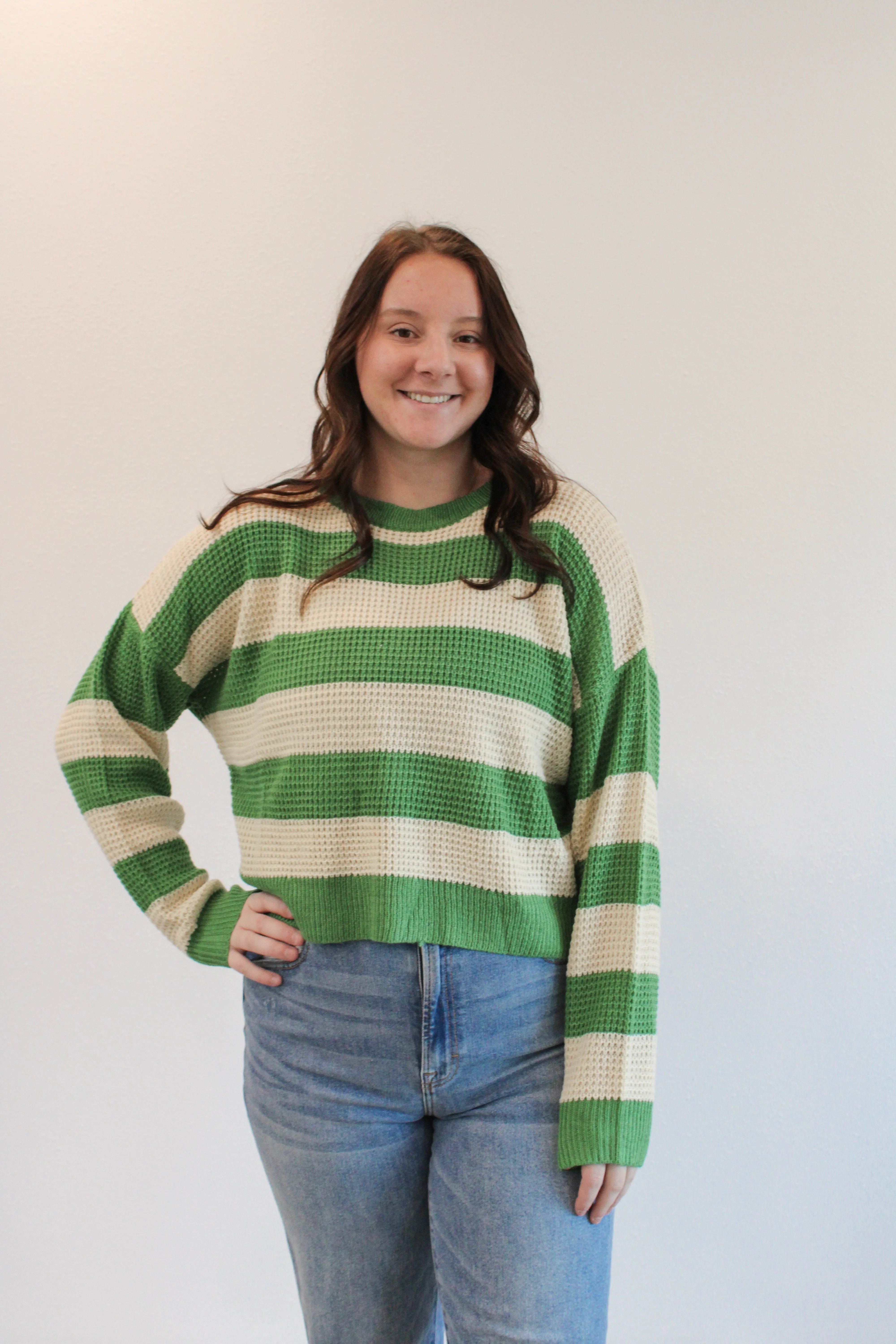 SHONNA STRIPED SWEATER