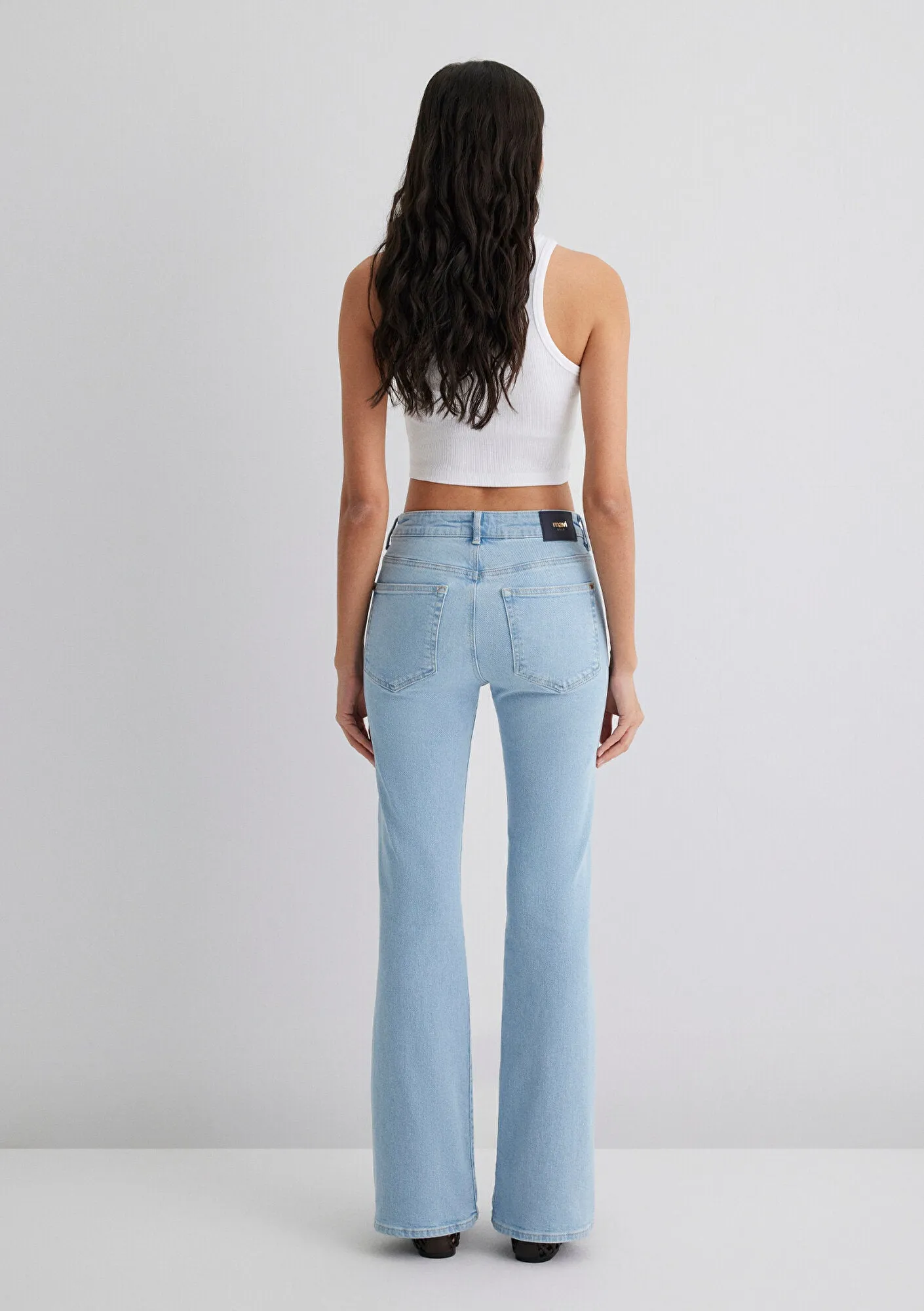 Sierra Light Blue Gold Premium Jean Pants