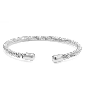 SILVER CUFF BRACELET #SWR-CP3342 SIL(IA6)