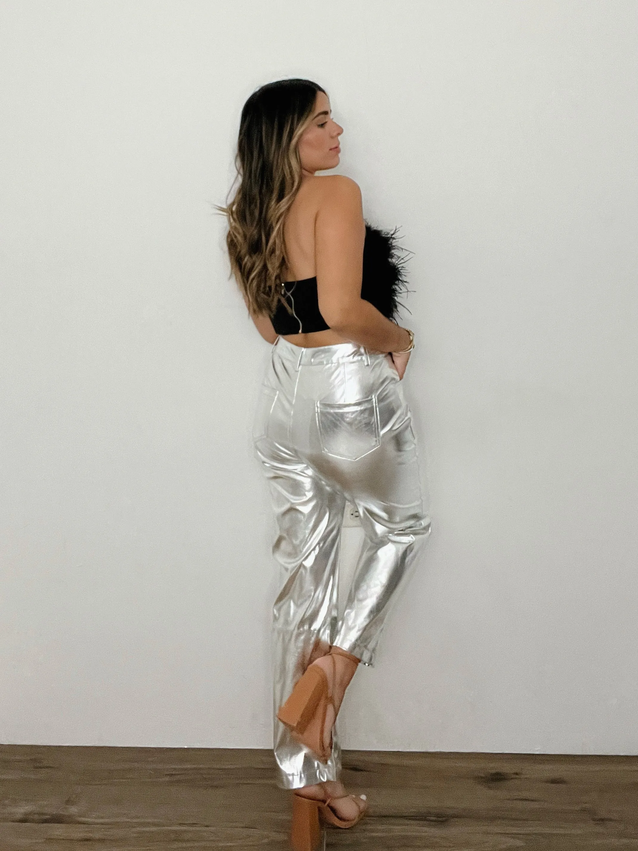 SILVER PANTS