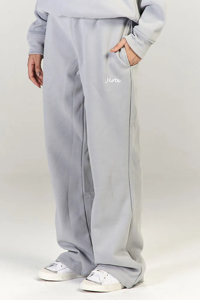 Skeletal Wide-Leg Sweatpants