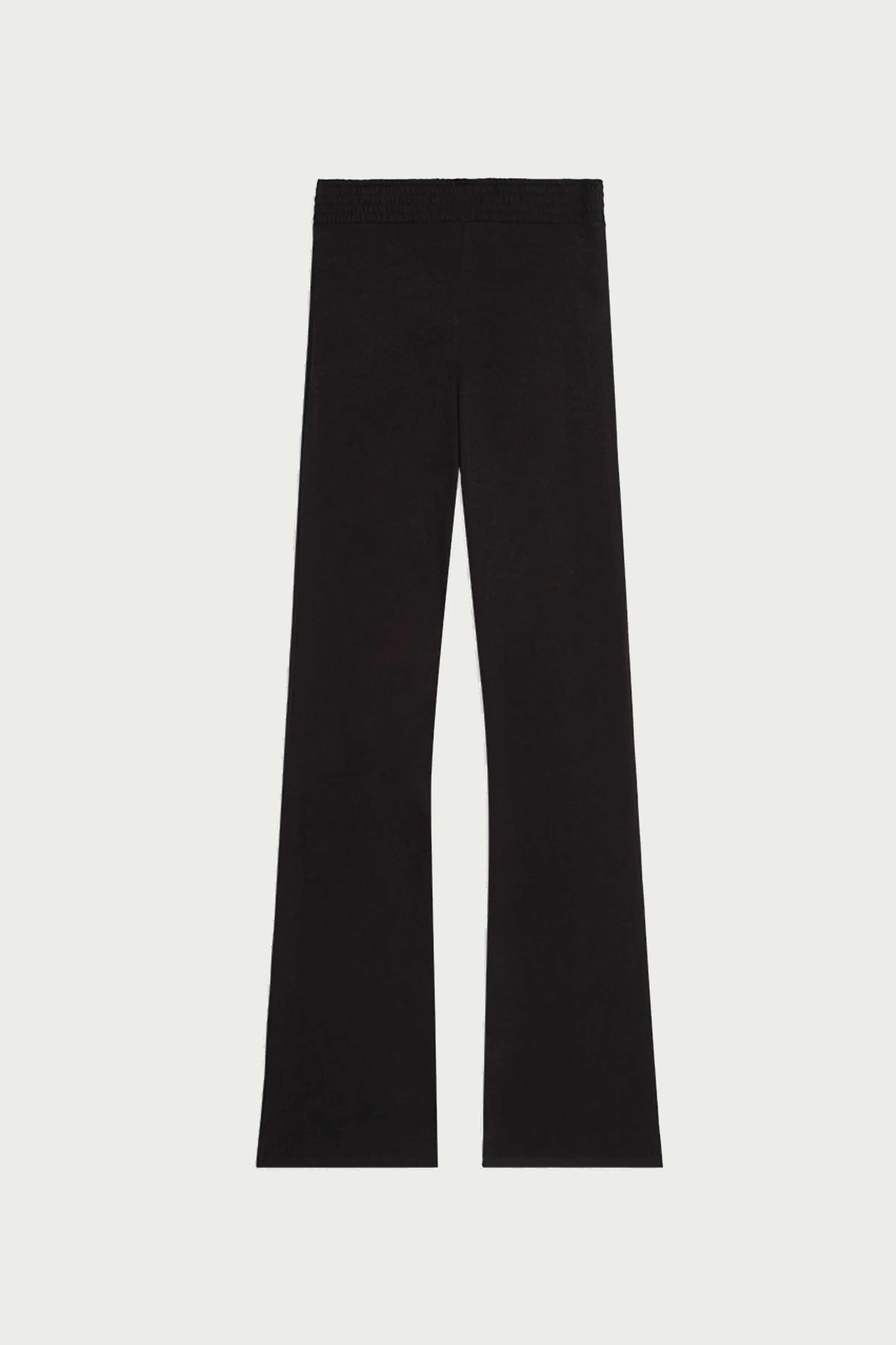 SMOCKED FLARE PANTS