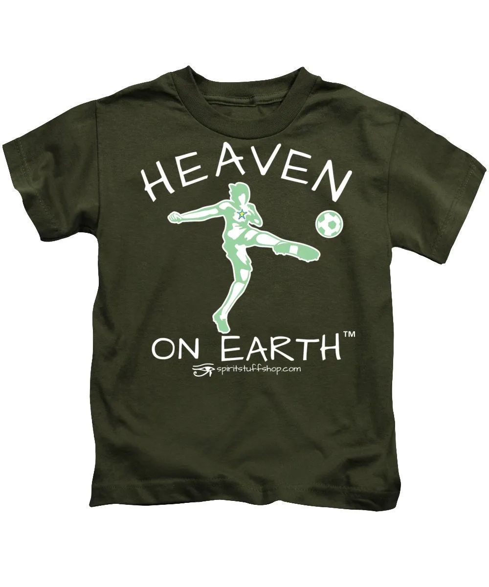 Soccer Heaven On Earth - Kids T-Shirt