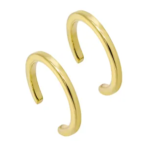 Solid Ear Cuff Combo Set 14K