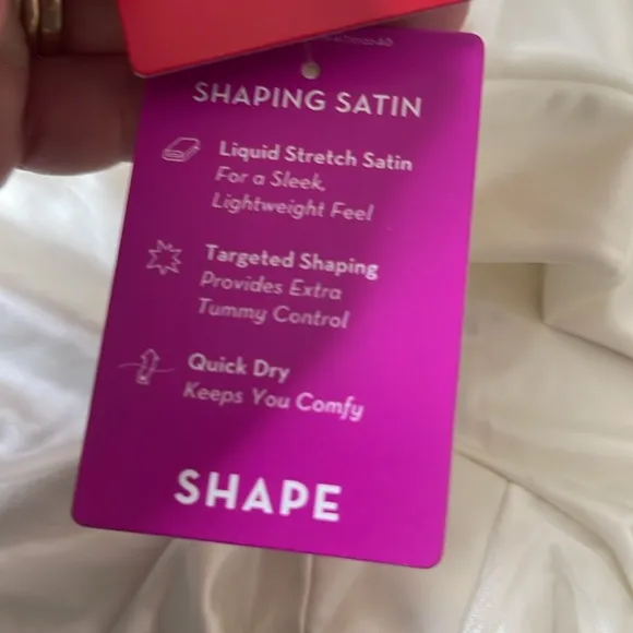 SPANX Shaping Satin Seamless Shorts Linen 3X