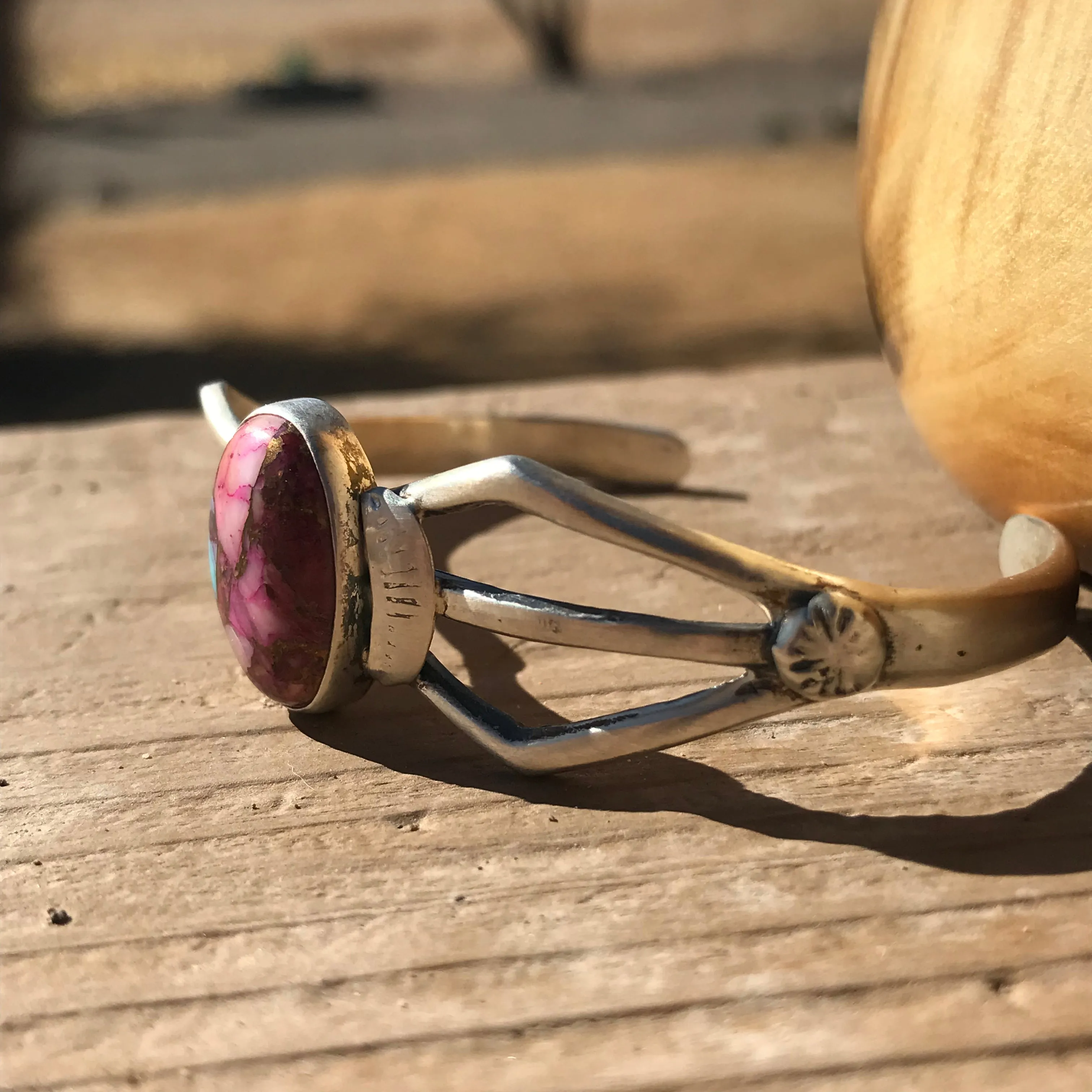 Spiny Turquoise Bracelet
