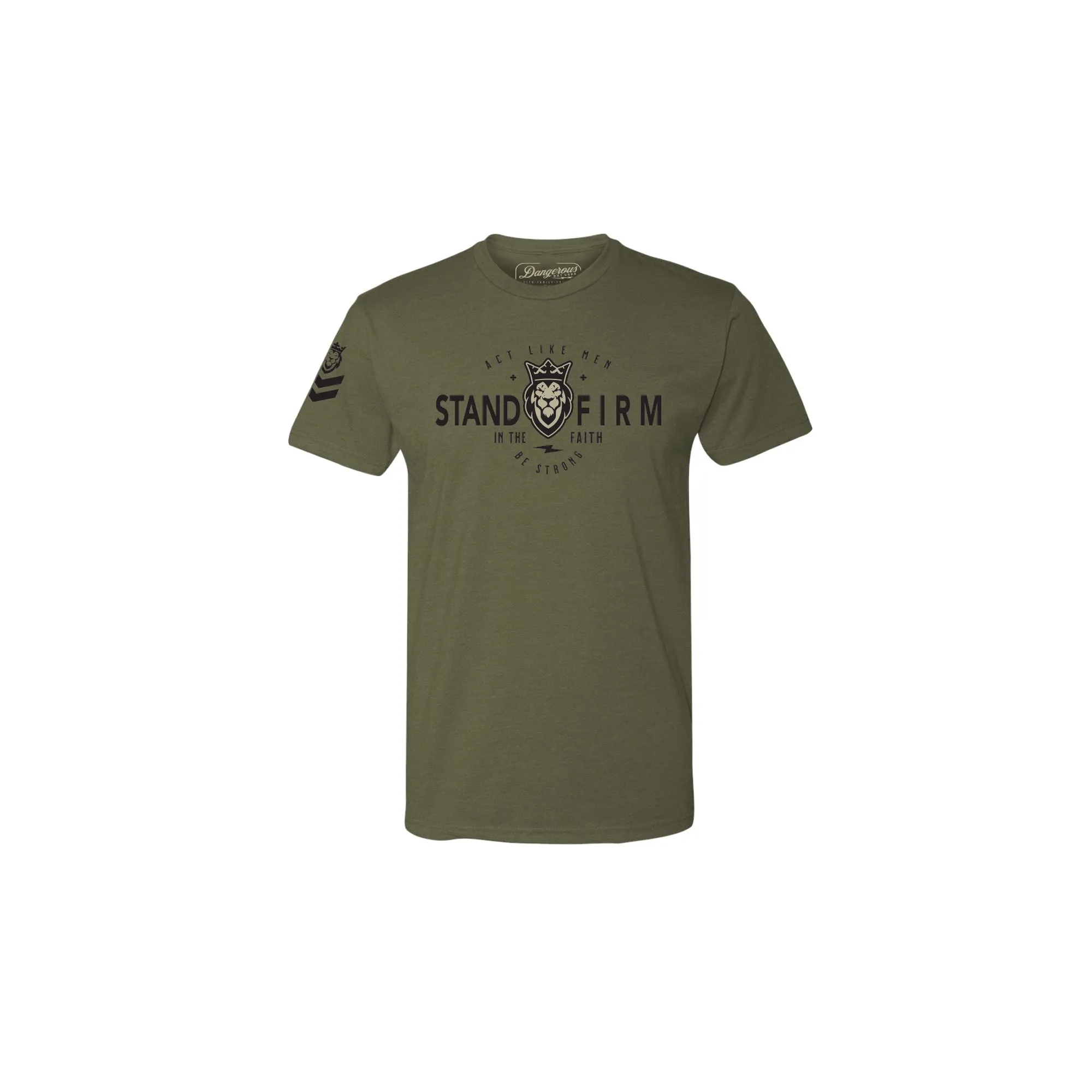 Stand Firm T-Shirt YOUTH OD Green