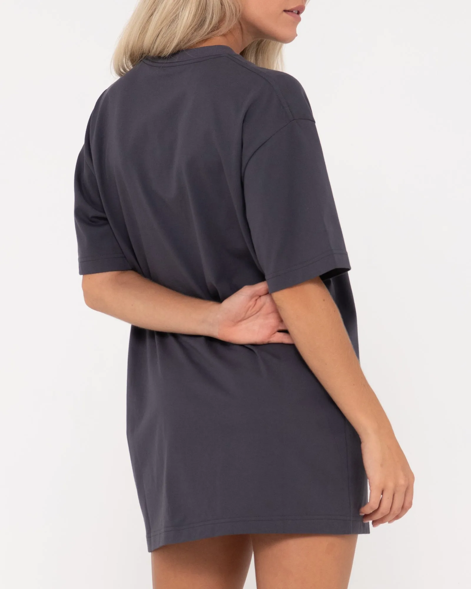 Star Burst Graphic T Shirt Dress