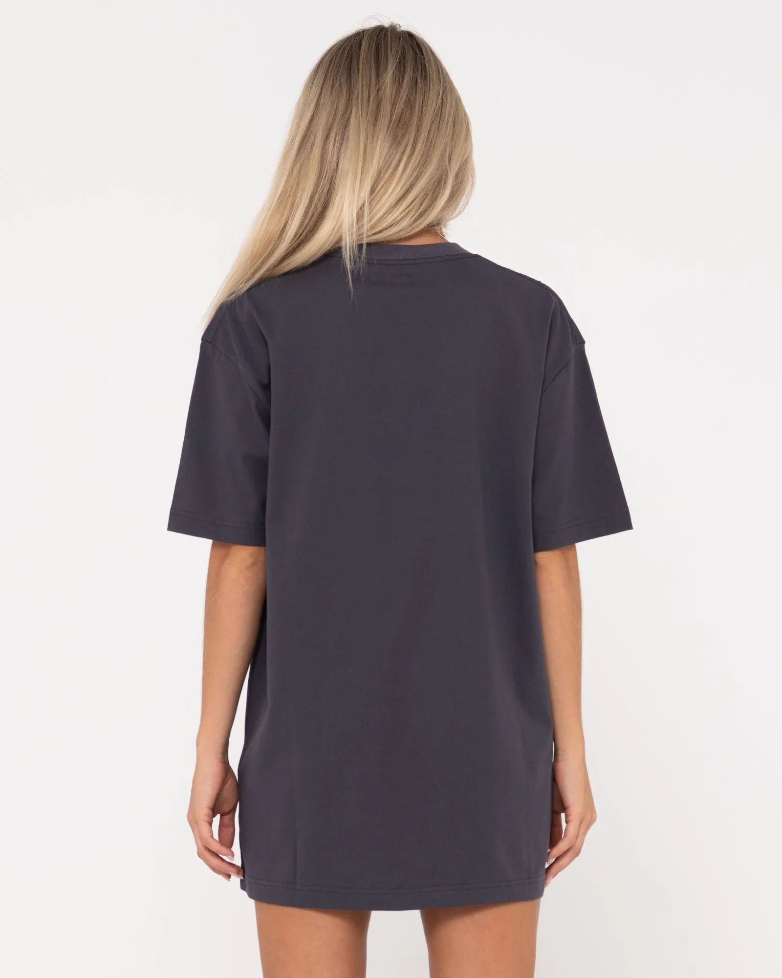 Star Burst Graphic T Shirt Dress