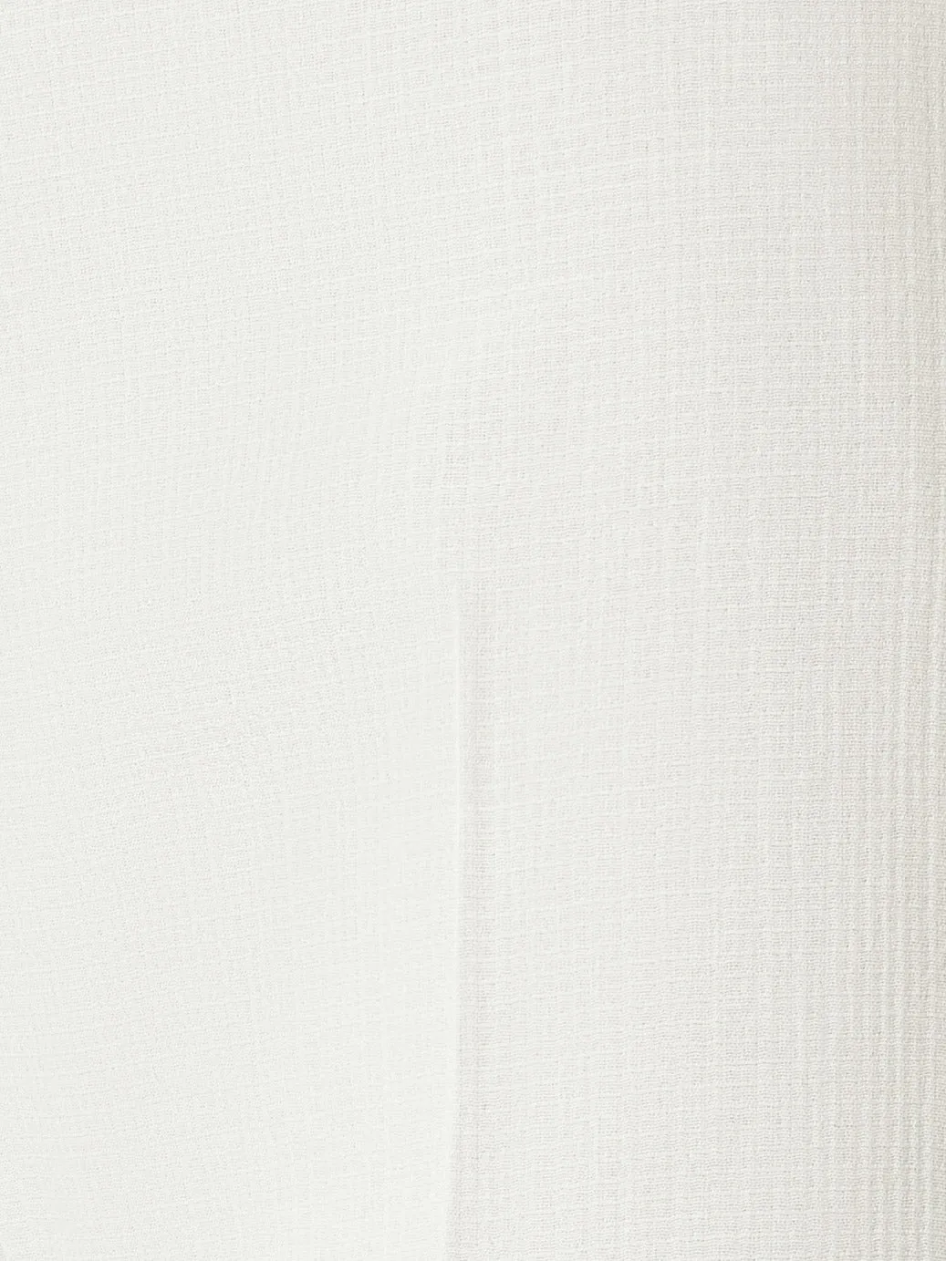 Straight Cotton Silk Double-Face Pants