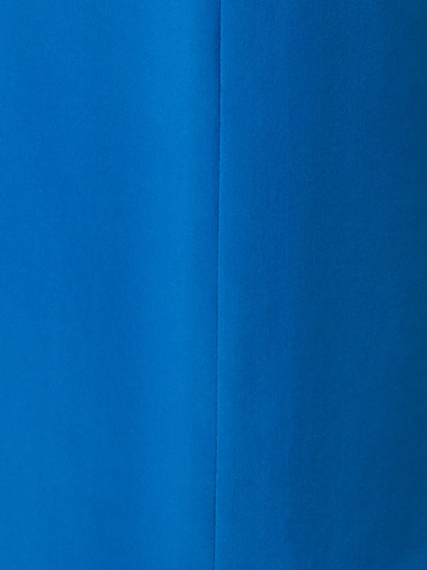 Straight Silk Crêpe Pants