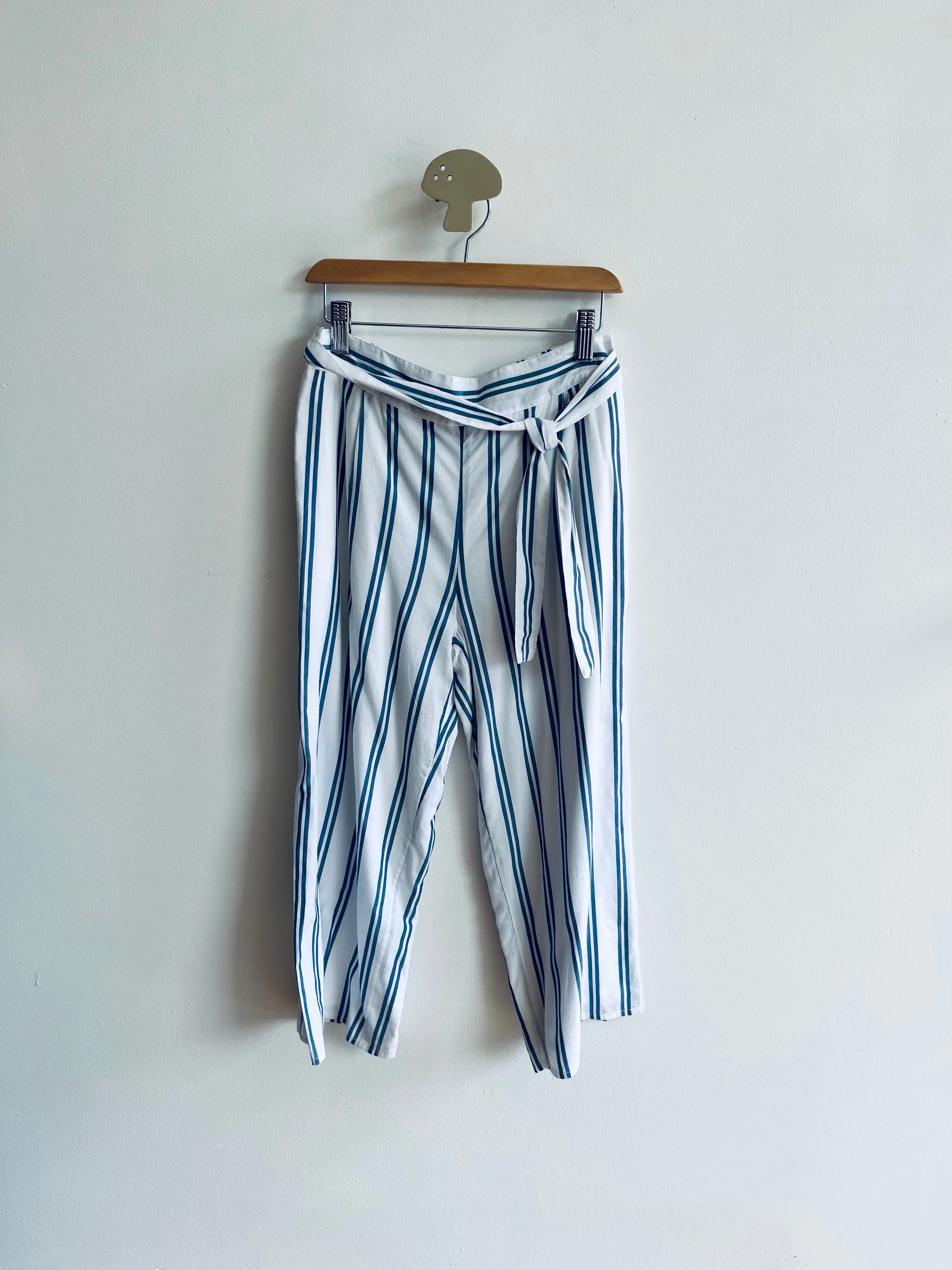 Striped Wide Leg Pants // 11-12Y