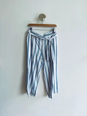 Striped Wide Leg Pants // 11-12Y