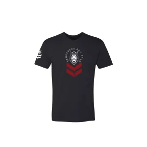 Stripes Black T-Shirt