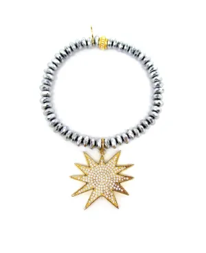 Sunburst Charm Bracelet