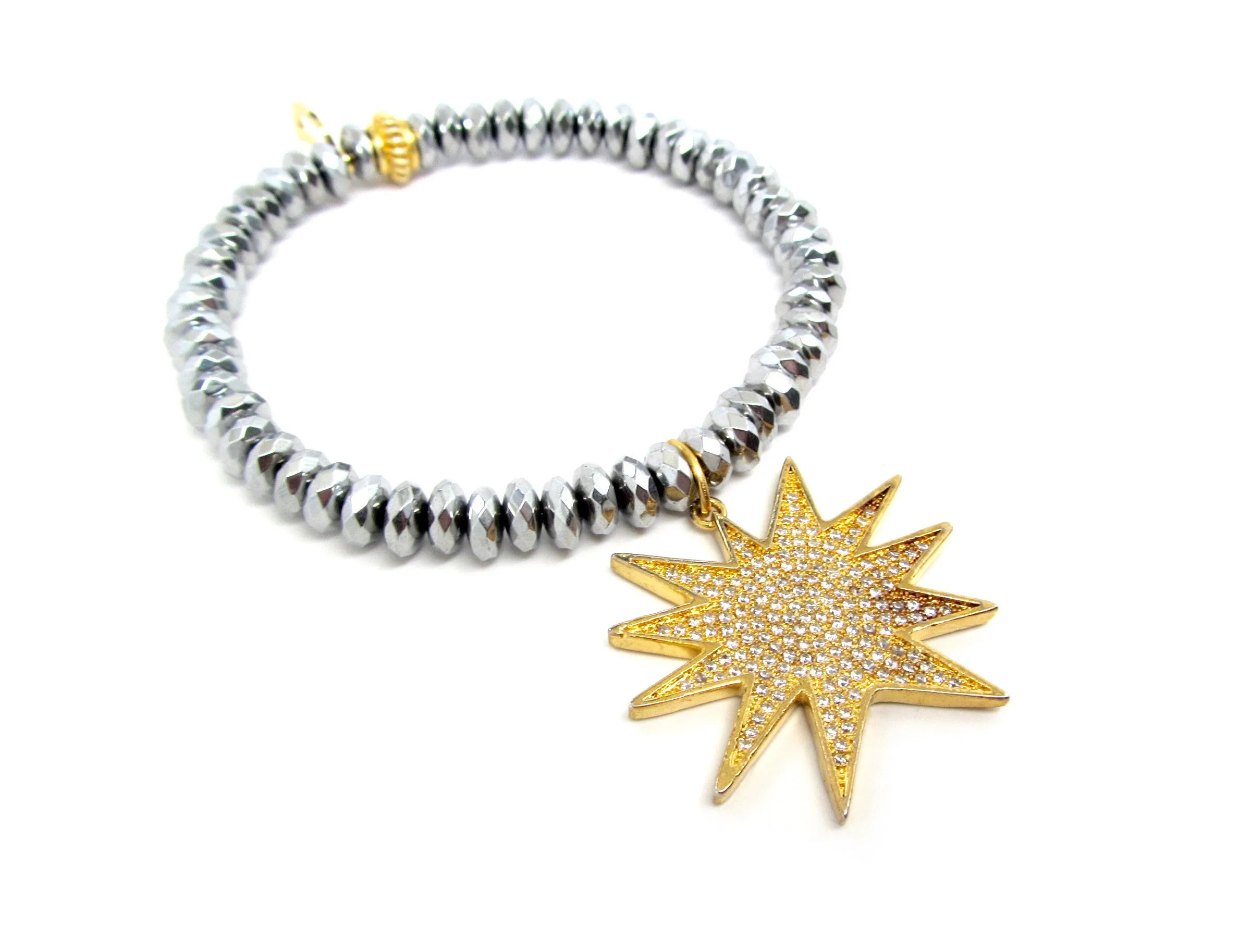 Sunburst Charm Bracelet