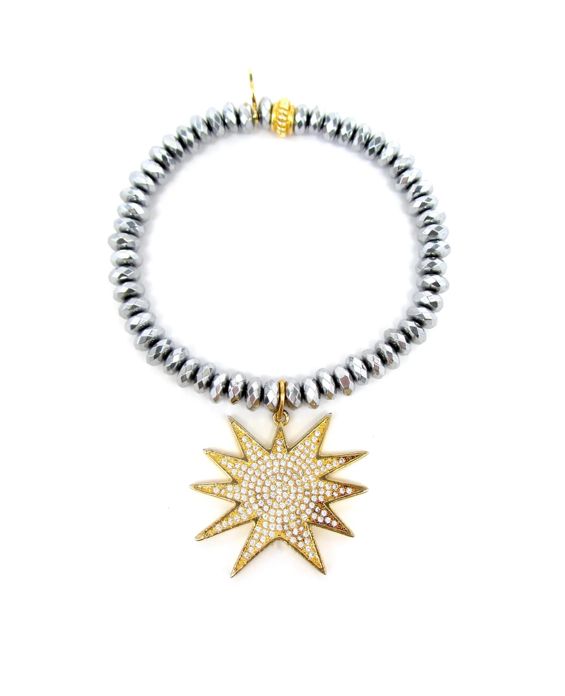 Sunburst Charm Bracelet