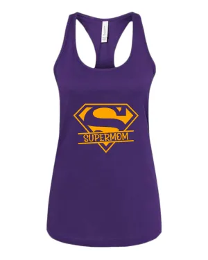 Supermom tank top, mom life tank tops