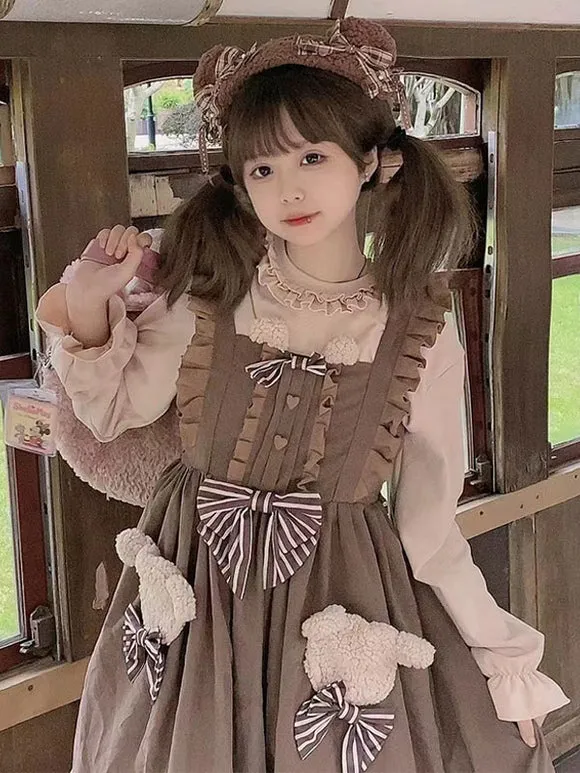 Sweet Lolita Dress Polyester Sleeveless Dress
