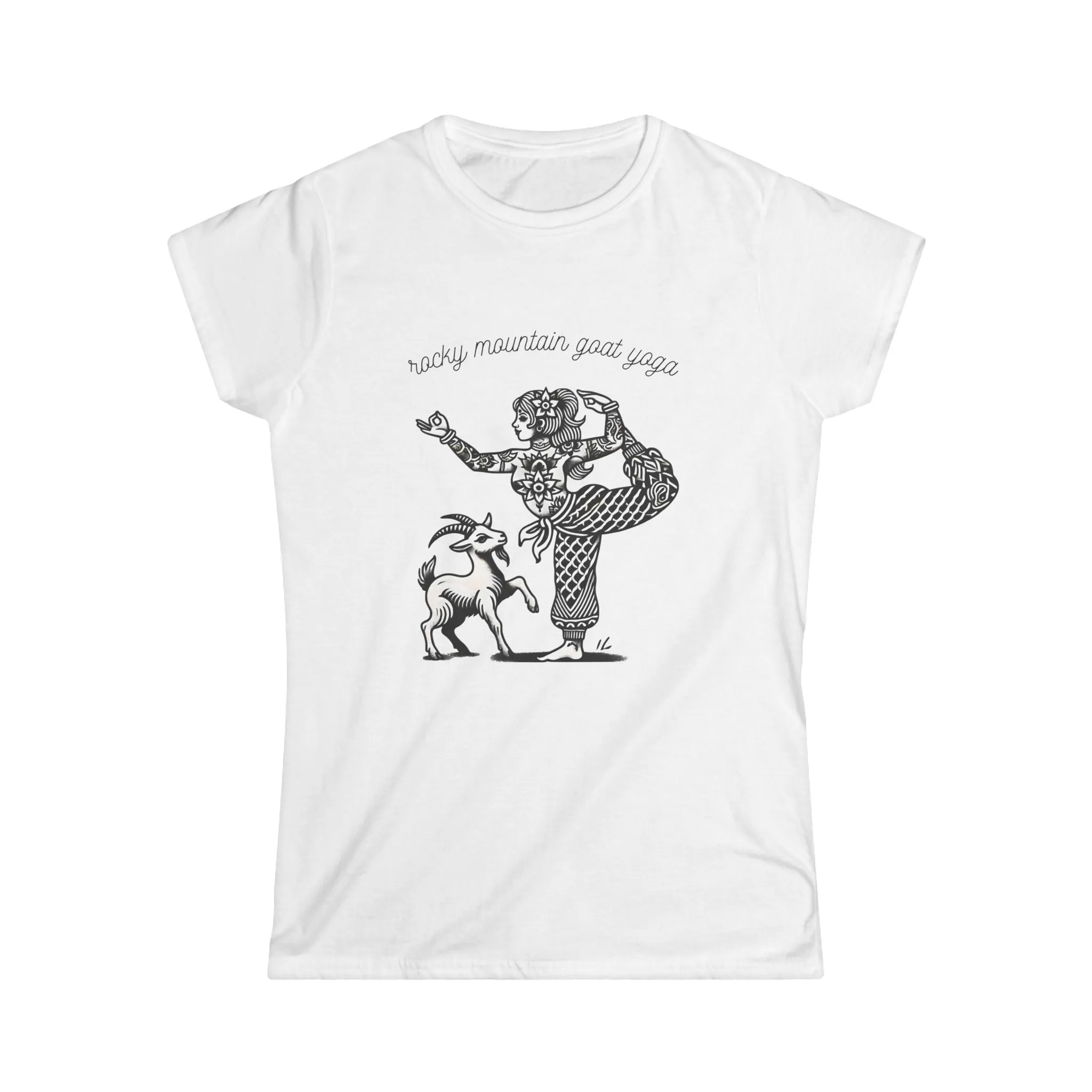 Tattooed & Traditional Goat Yoga Girl 1