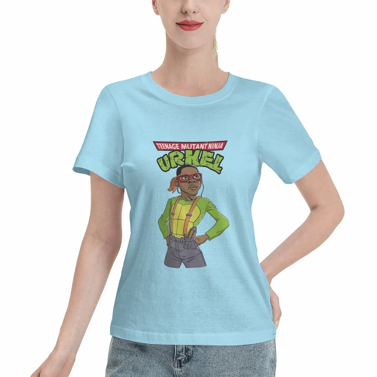 Teenage Mutant Ninja Urkel Women's T-Shirt