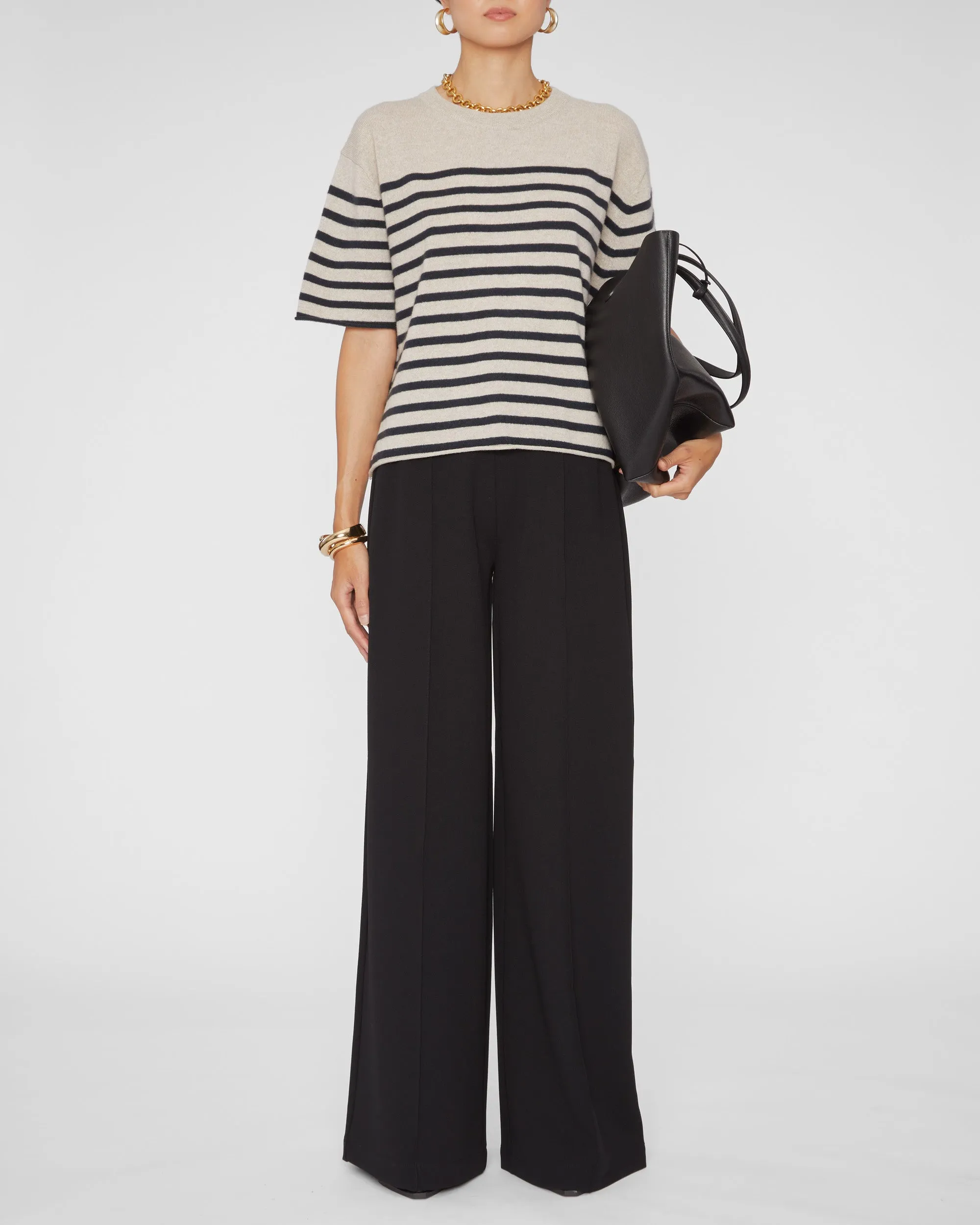 Tempest Wide Leg Knit Trouser