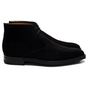 'Tetbury' Black Suede Chukka Boots UK 7 E