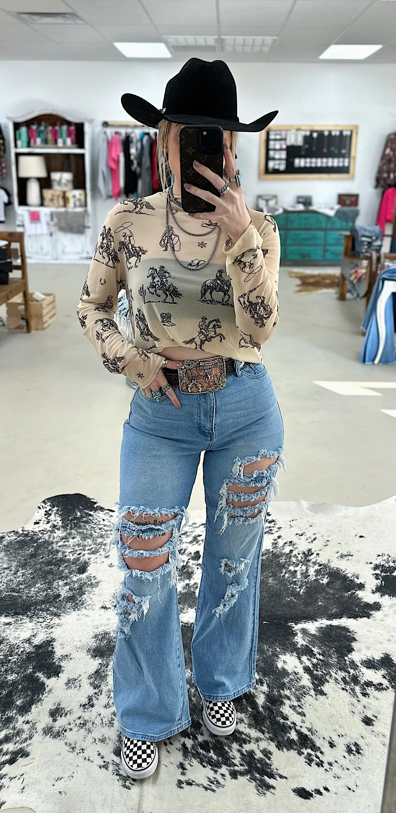 The Brandi Wide Leg Bootcut Jeans