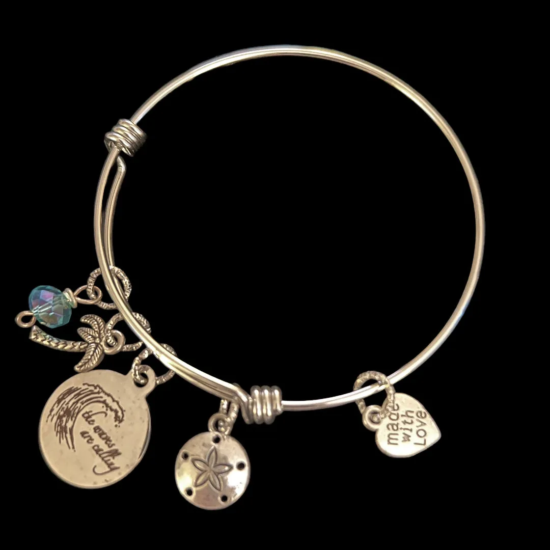 The Waves are Calling Bangle