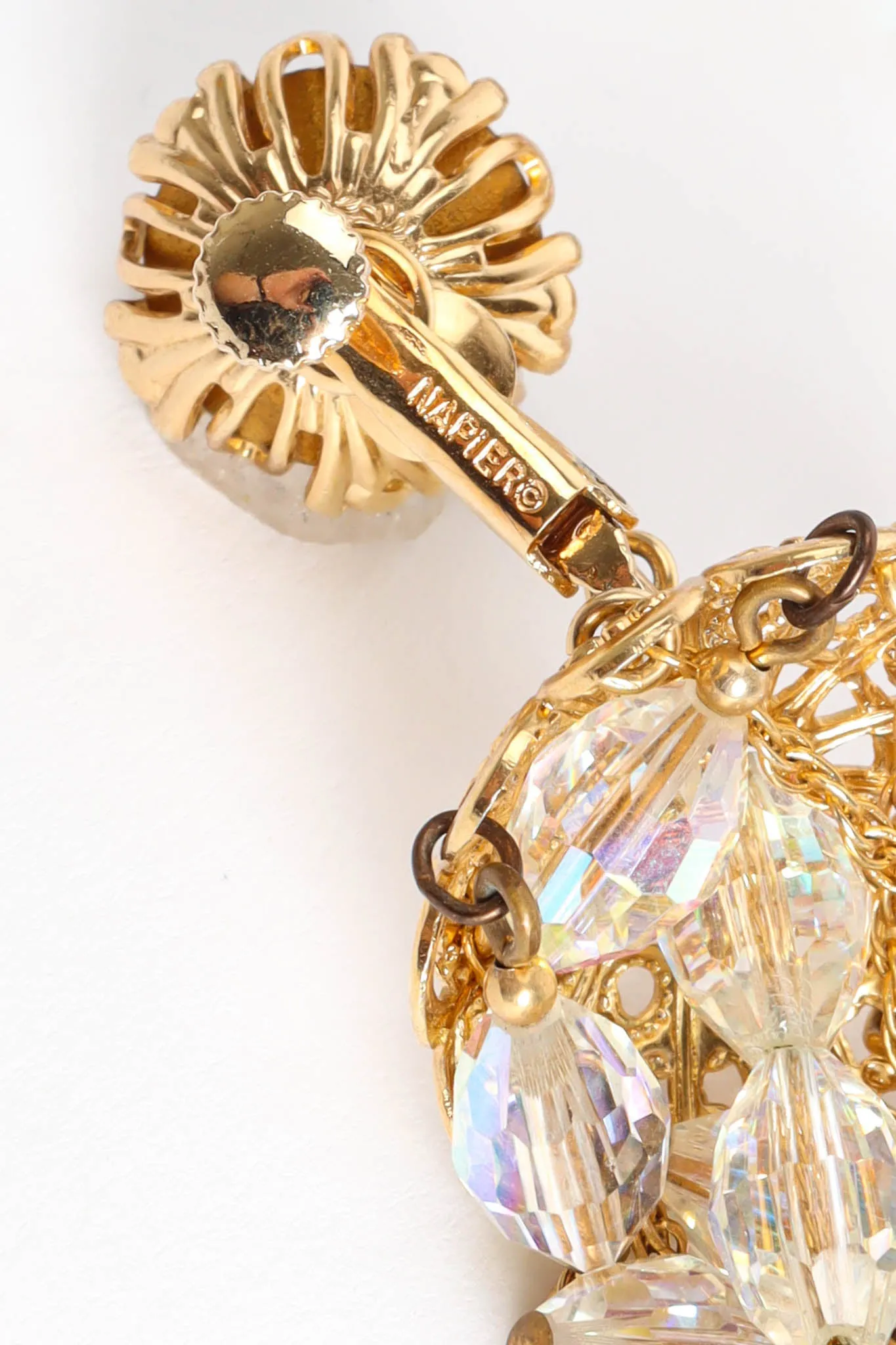 Tiered Crystal Chandelier Earrings