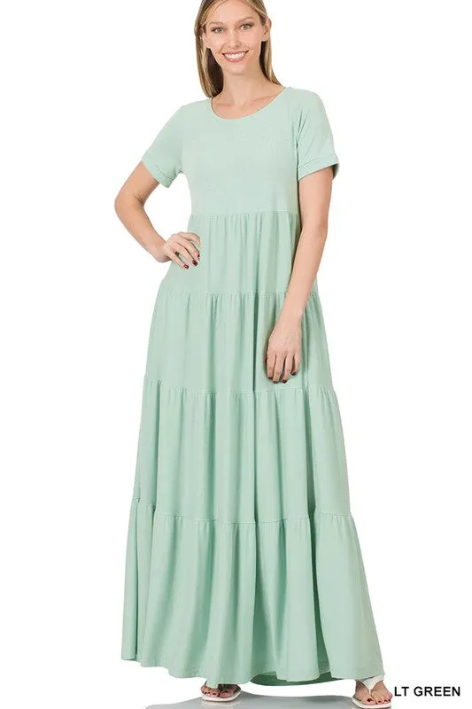 Tiered Maxi Dress