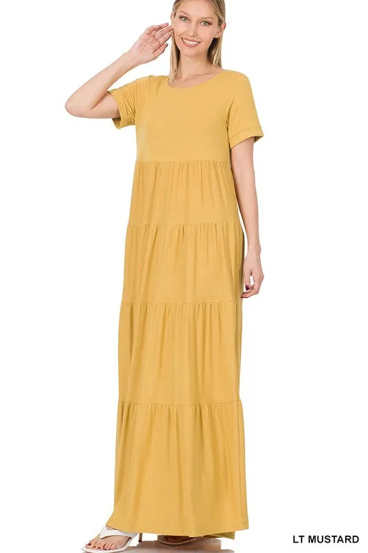 Tiered Maxi Dress