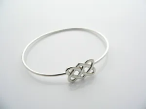 Tiffany & Co Celtic Knot Bangle Bracelet Silver Picasso Gift Love T and Co Cool