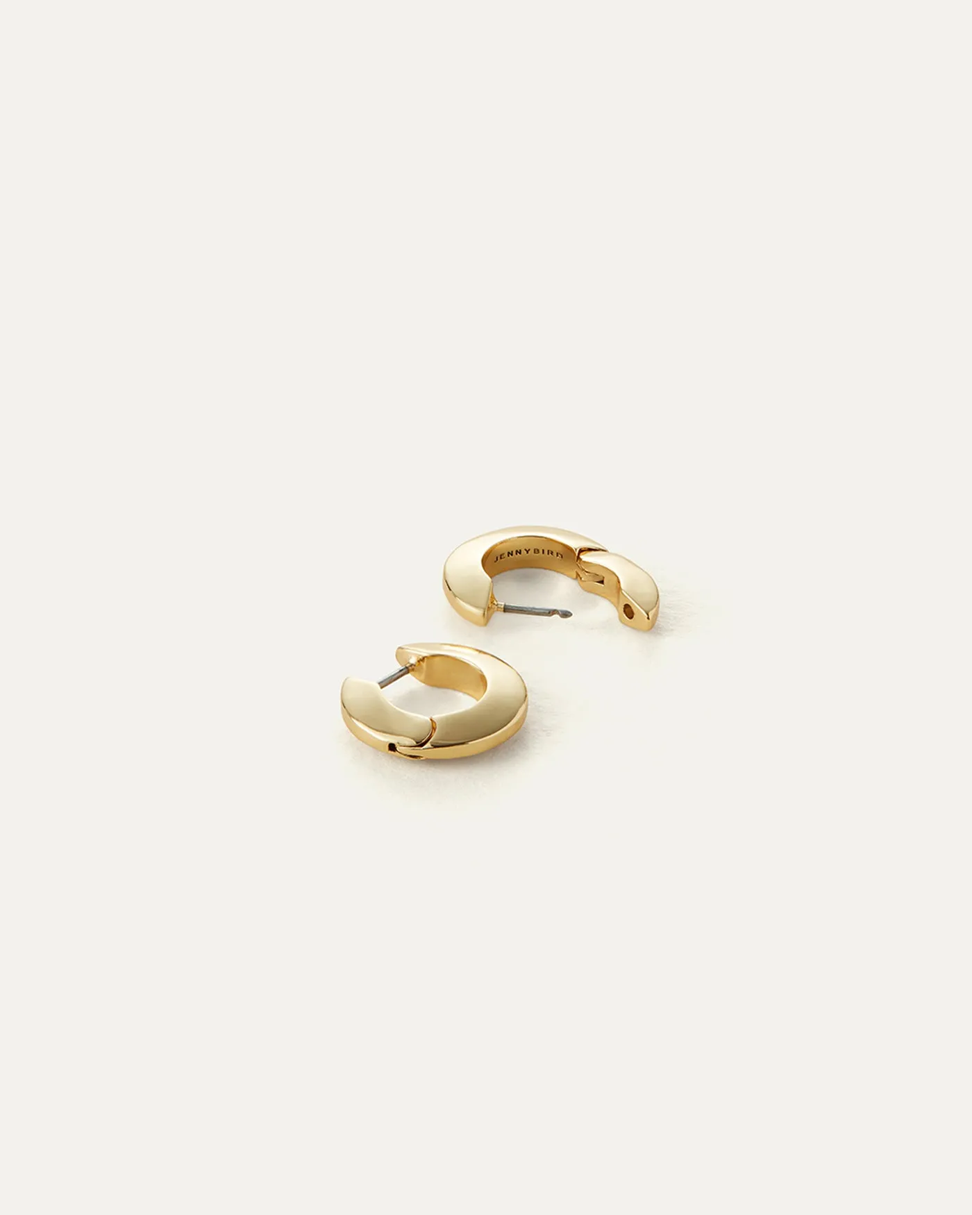 Toni Hinged Hoops Small | Gold